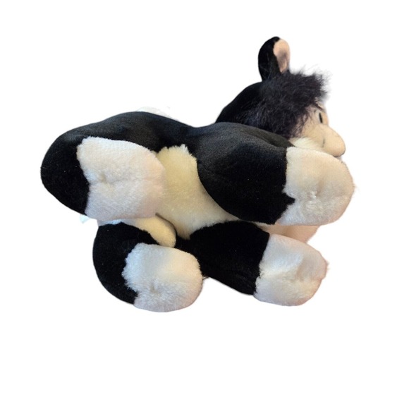 Disneyland Disney Pinnochio Cat Black White Plush Stuffed Animal 8" Vintage - Picture 6 of 7